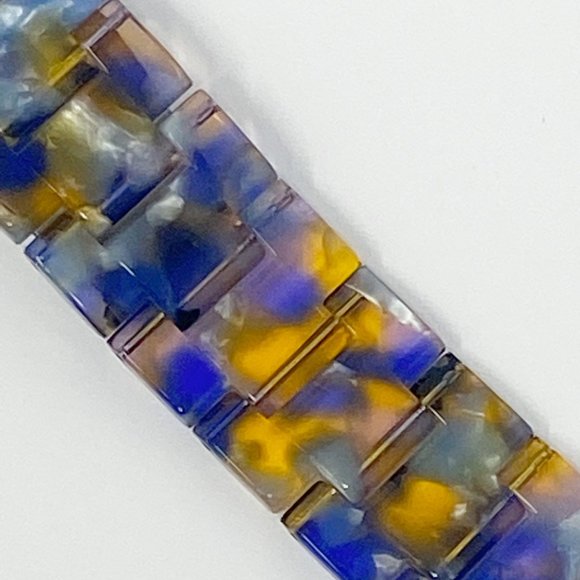 Apple Watch Band in Purple and Amber - Picture 3 of 6